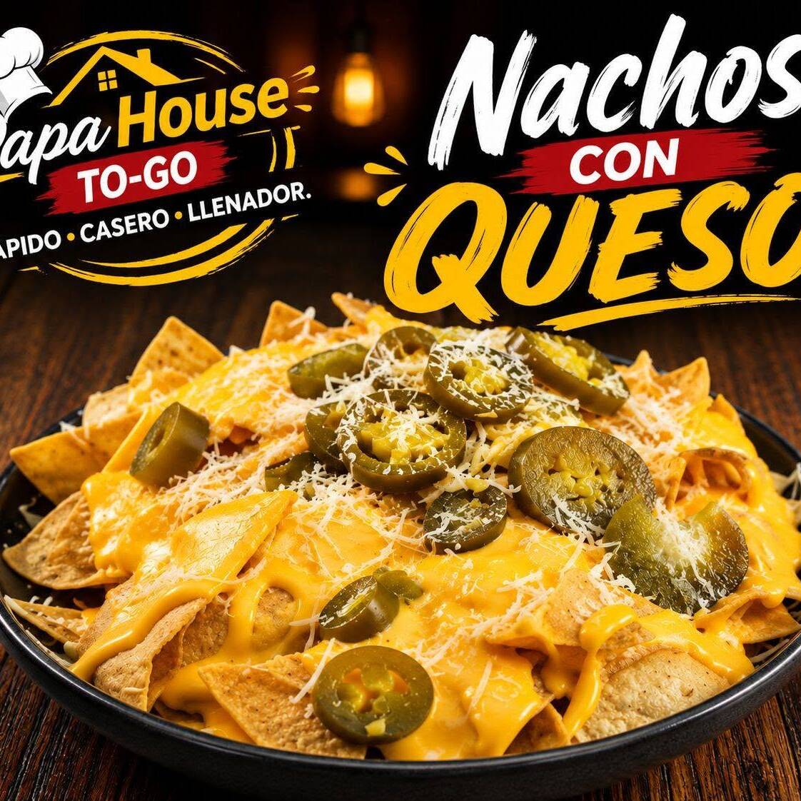 NACHOS CON QUESO
