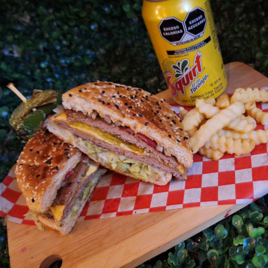 Hamburguesa Doble
