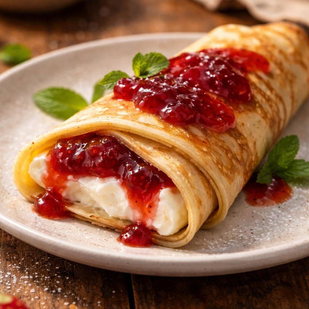 Crepa Philadelphia Mermelada