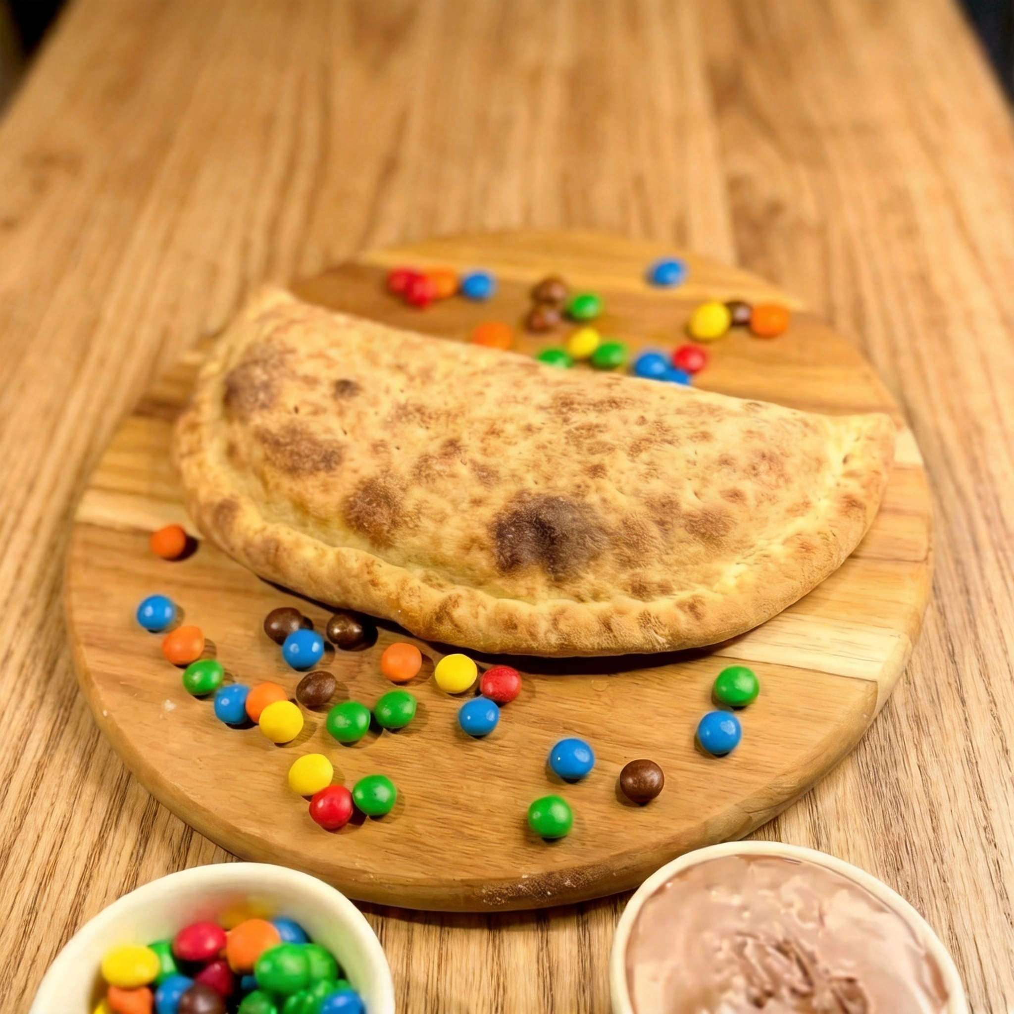 Chocolate e m&m's