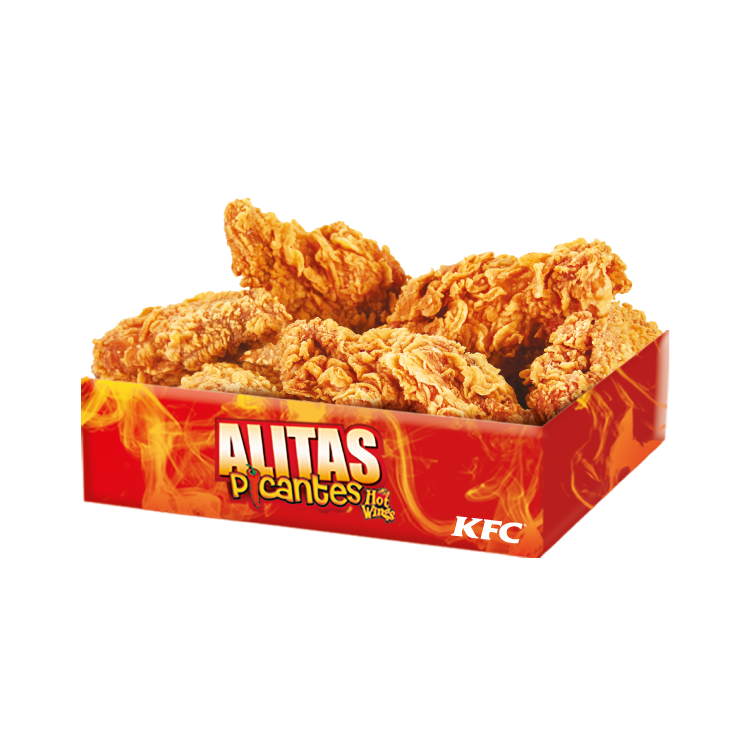 6 Alitas Picantes