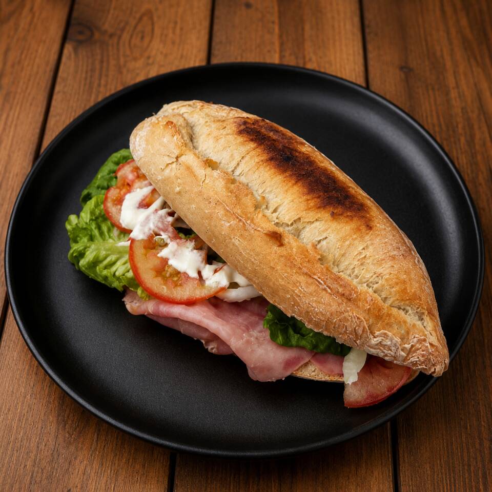 Lonche de Jamón