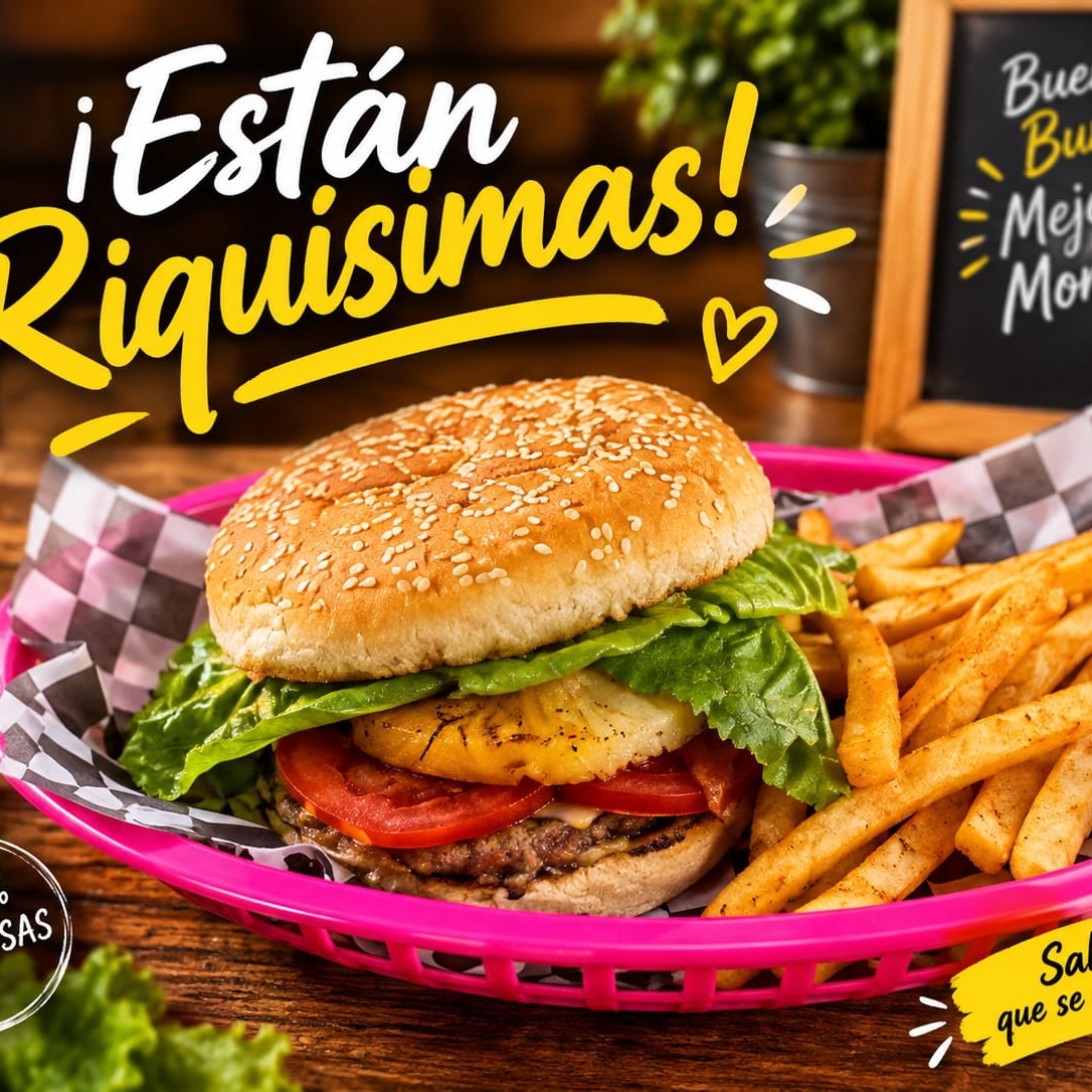 Burguers Hawaiana