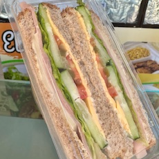 SANDWICH JAMÓN DE PAVO