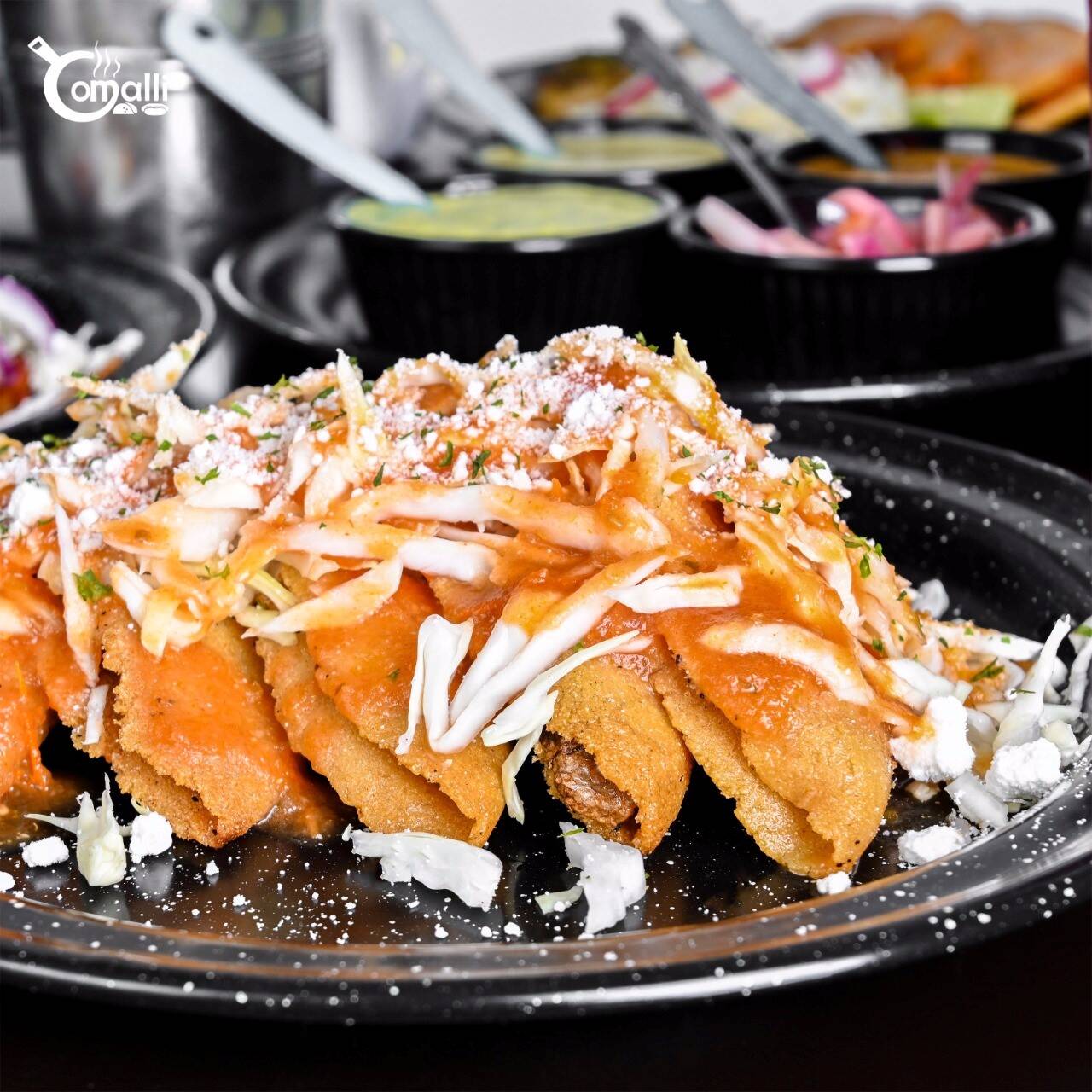 Tacos de papa escondida