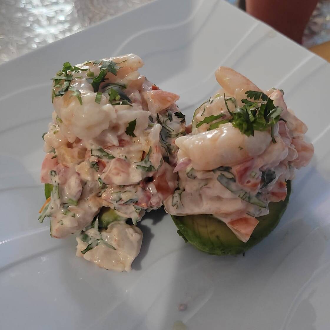 Aguacate Relleno de Camaron