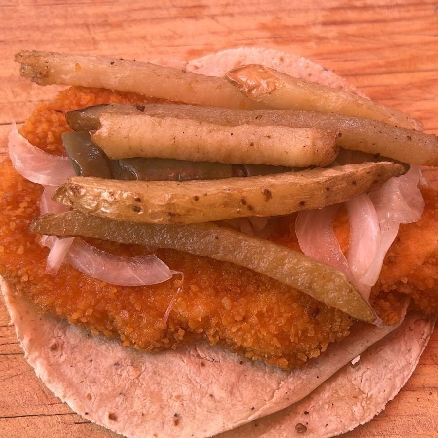 Pechuga empanizada