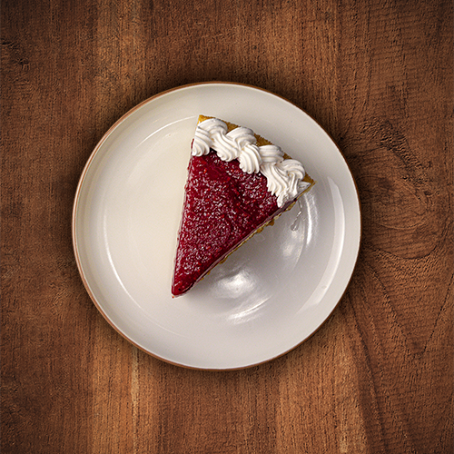 Rebanada de Cheesecake de Zarzamora