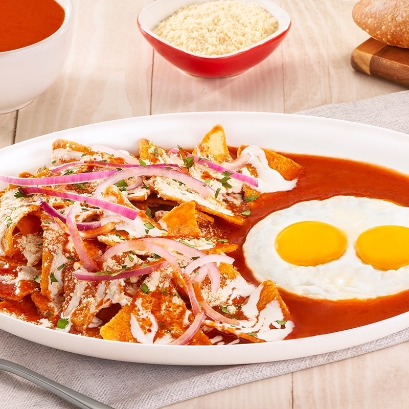 Chilaquiles con Huevo