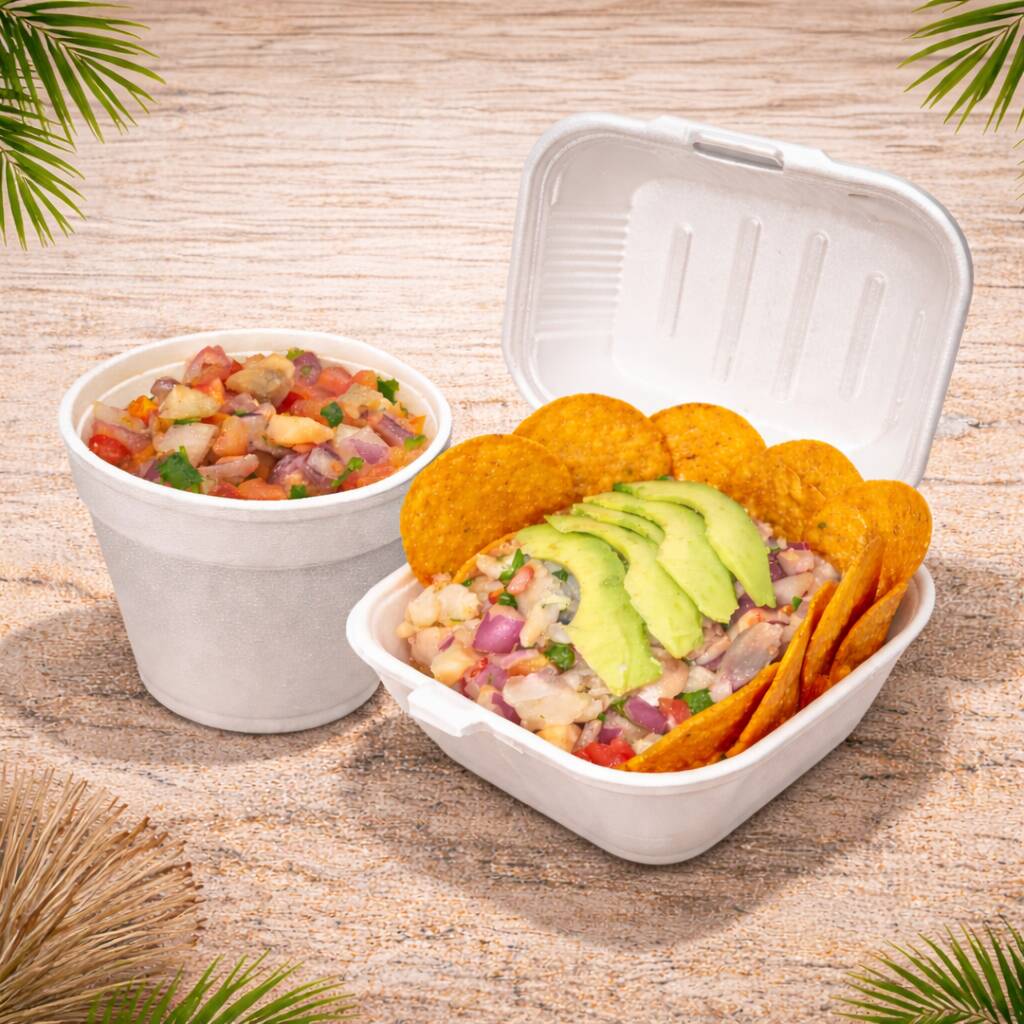 ½ Litro Ceviche + Tosticeviche