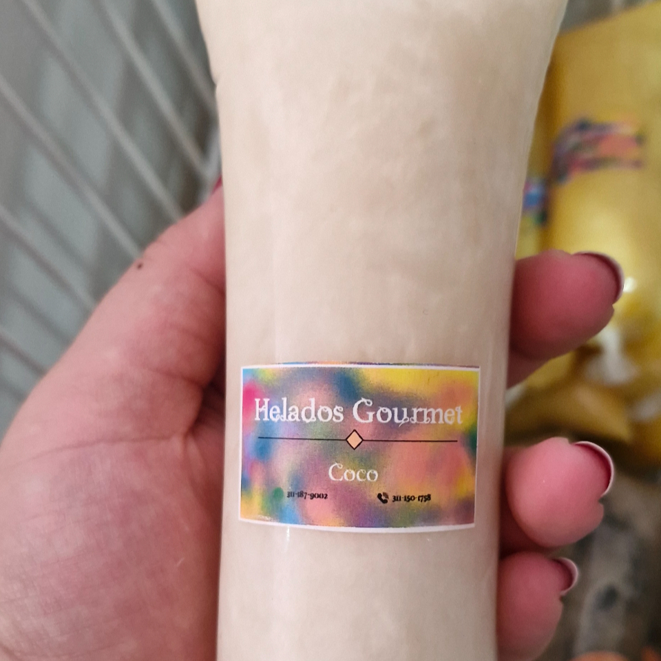 Helado Gourmet Coco