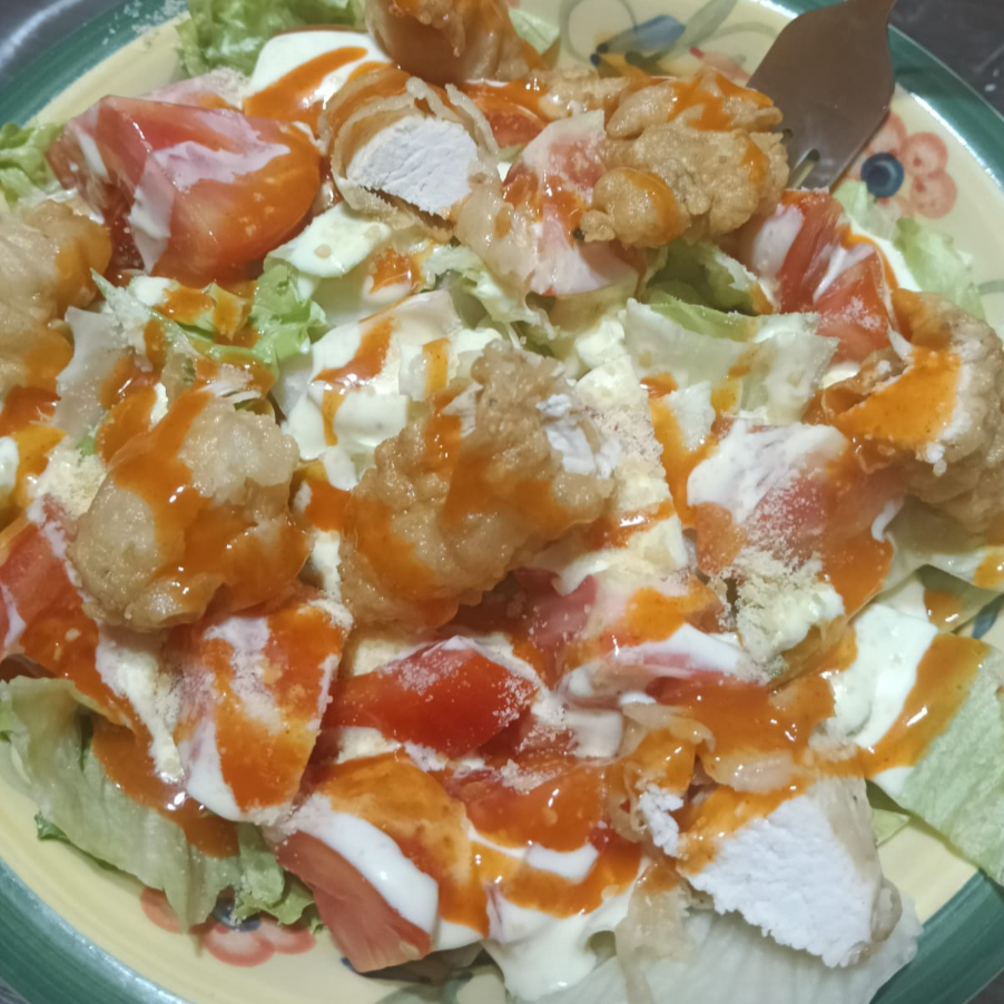 Ensalada César búfalo