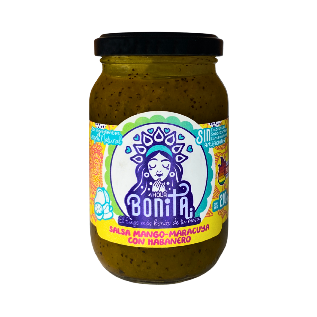 Salsa Mango-Maracuyá con Habanero