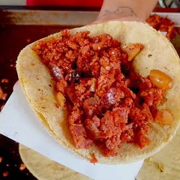 Taco de Chorizo