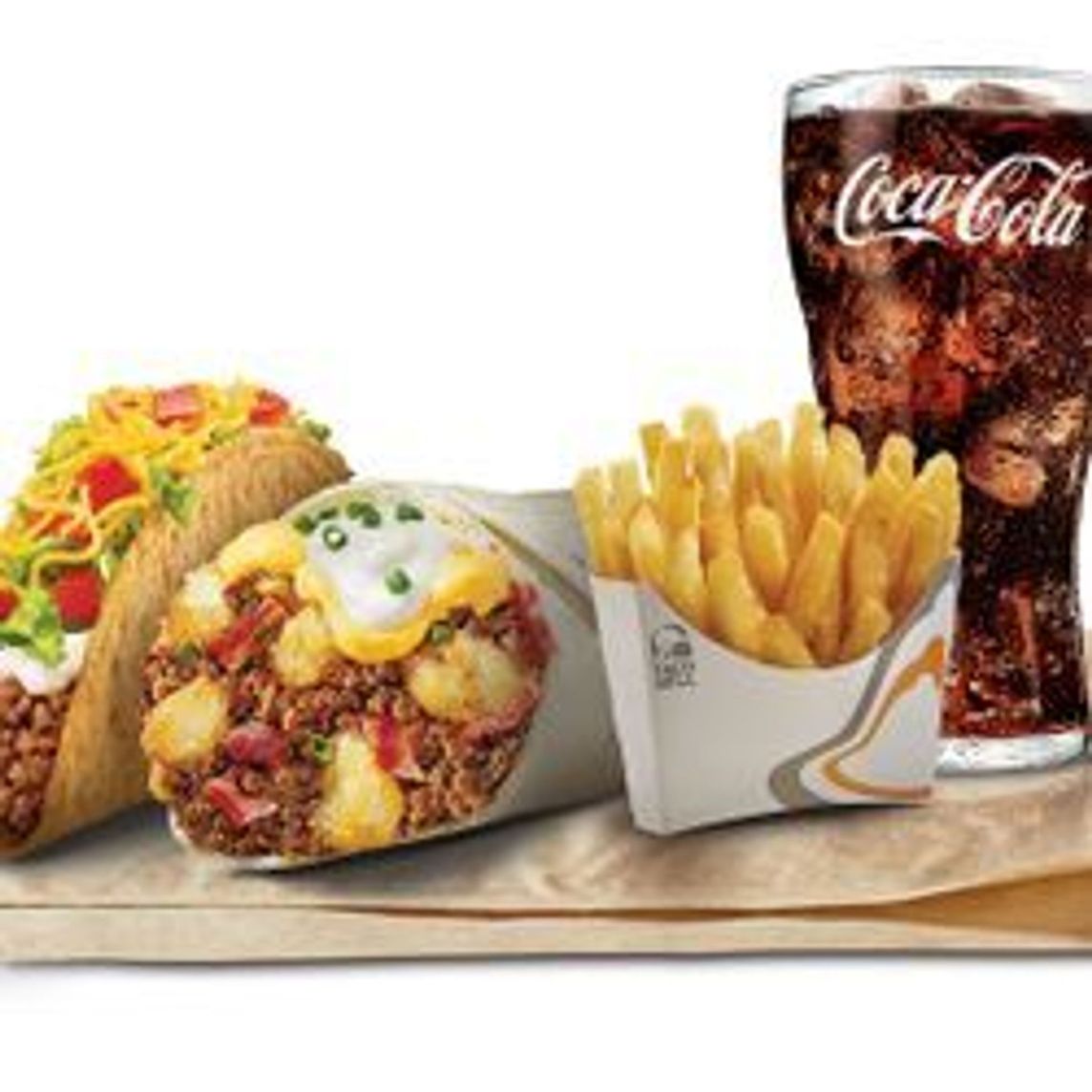 Combo de Bacon Cheddar Burrito