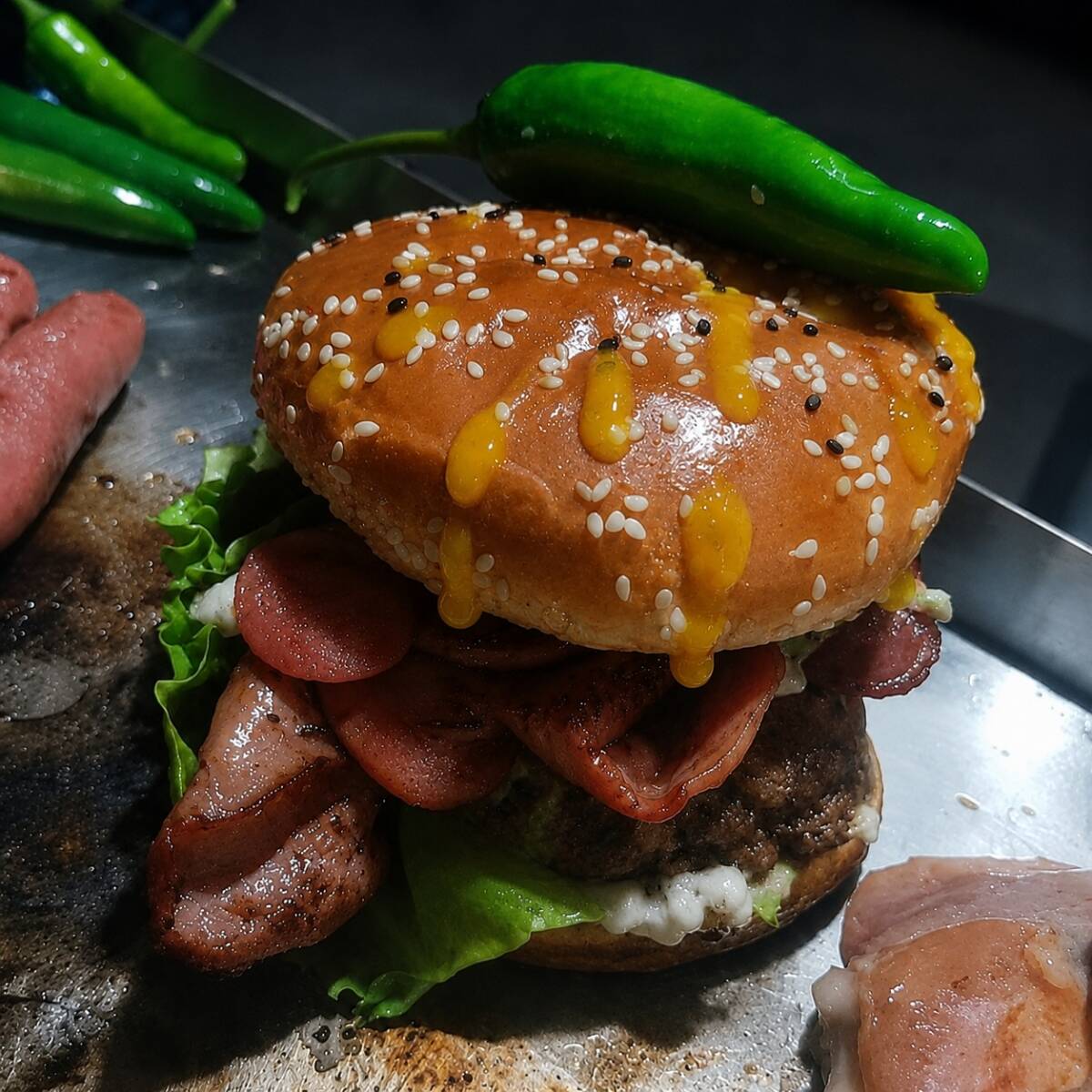 HAMBURGUESA MEXICANA 🍔🎉