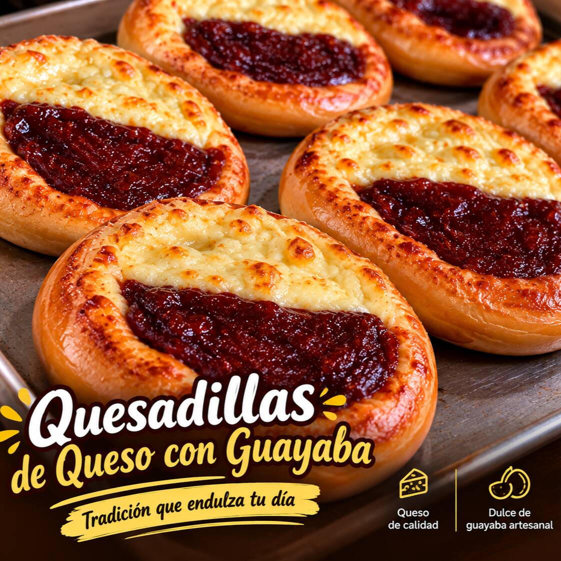 Quesadillas Guayaba Queso