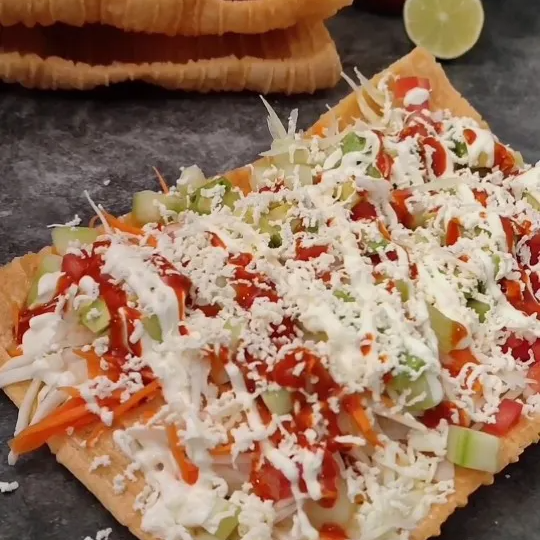 Chicharron con Verduras