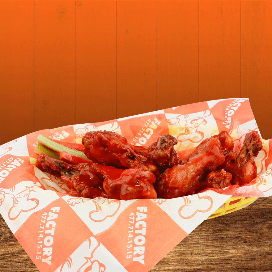 Factory Wings (Alitas) 10 pz C