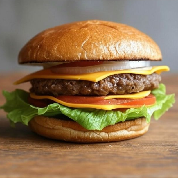 Hamburguesa Clásica de Carne + Papa