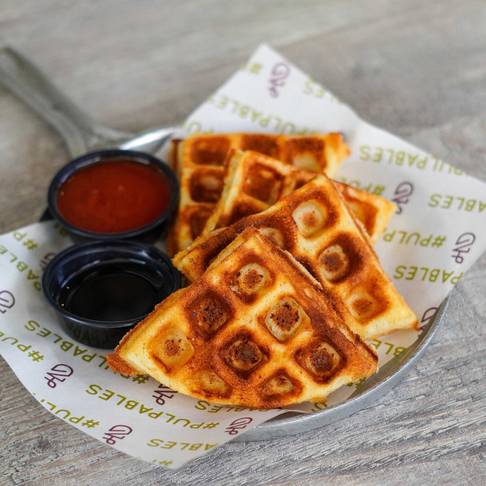 Waffle de Almojábana