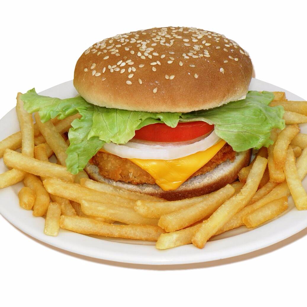 HAMBURGUESA+NUGGETS (2 papas francesa individuales