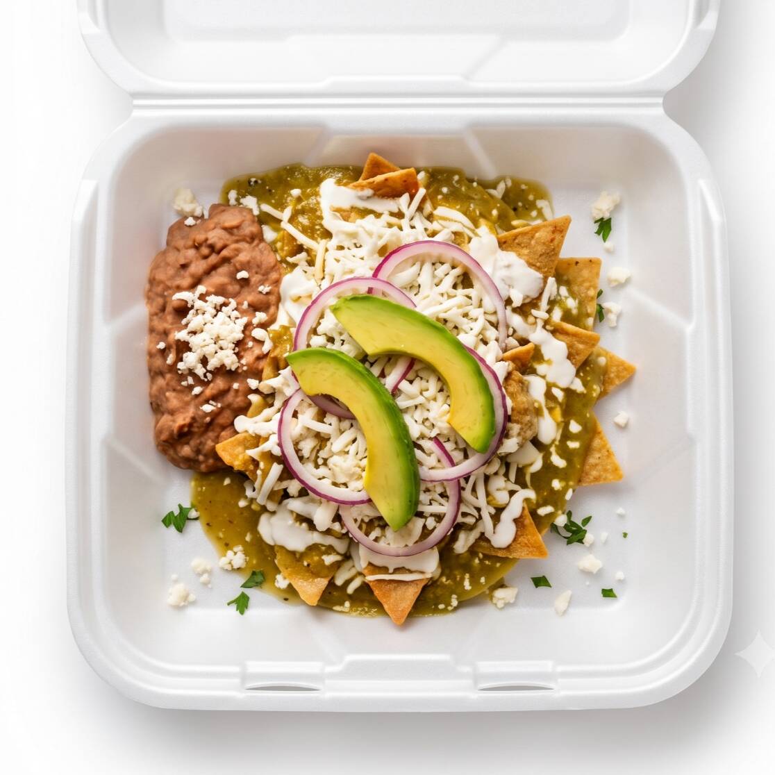Chilaquiles con Huevo