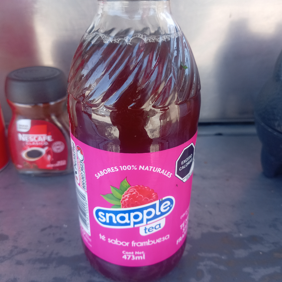 SNAPPLE TEA SABOR FRAMBUESA 473 ML