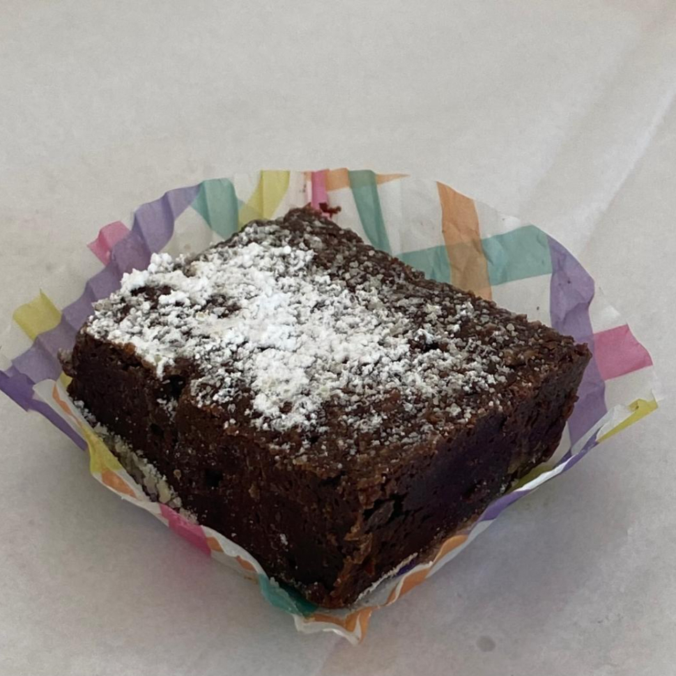 Mini Brownie de Chocolate con Azúcar Glass