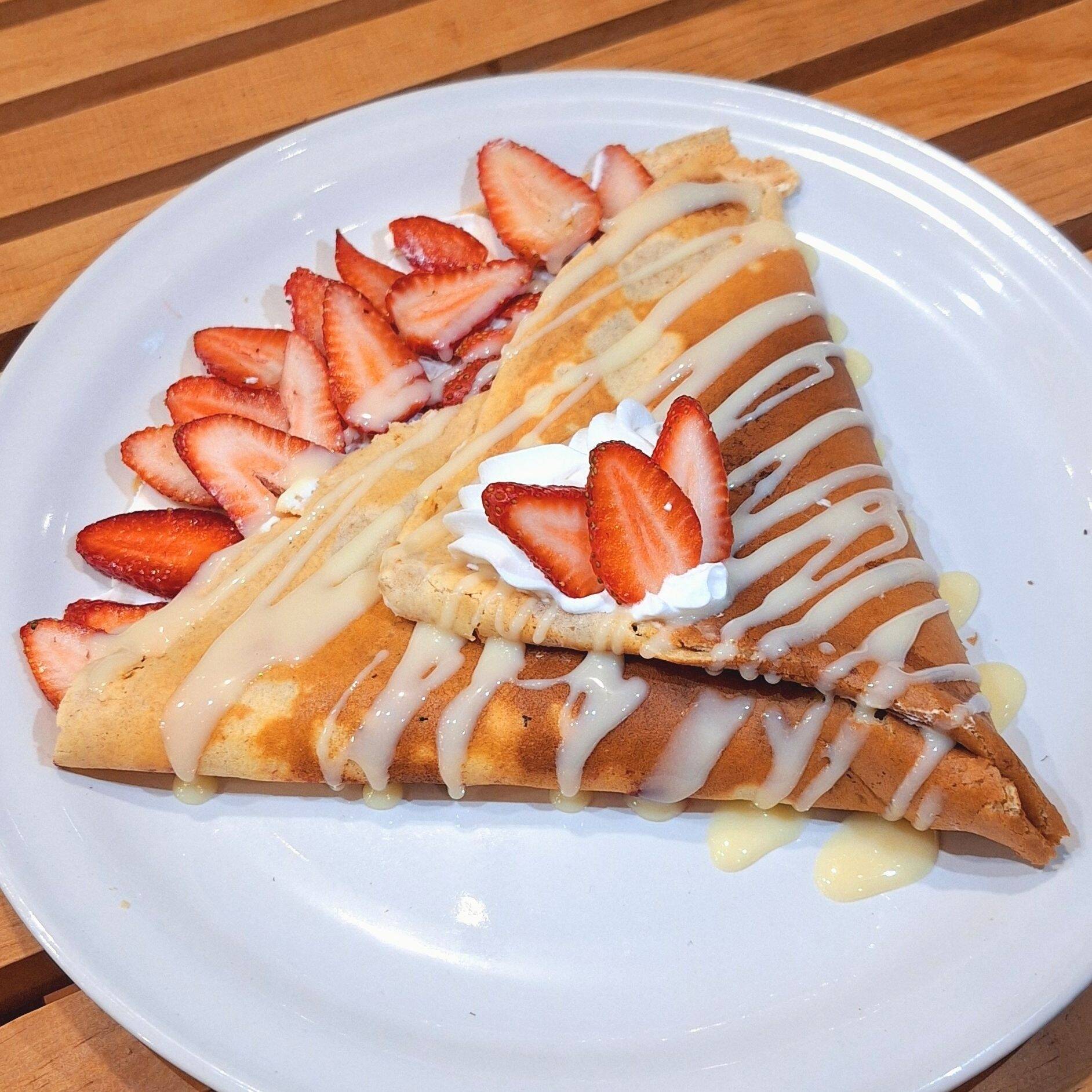 Crepa - Fresas Rebanadas