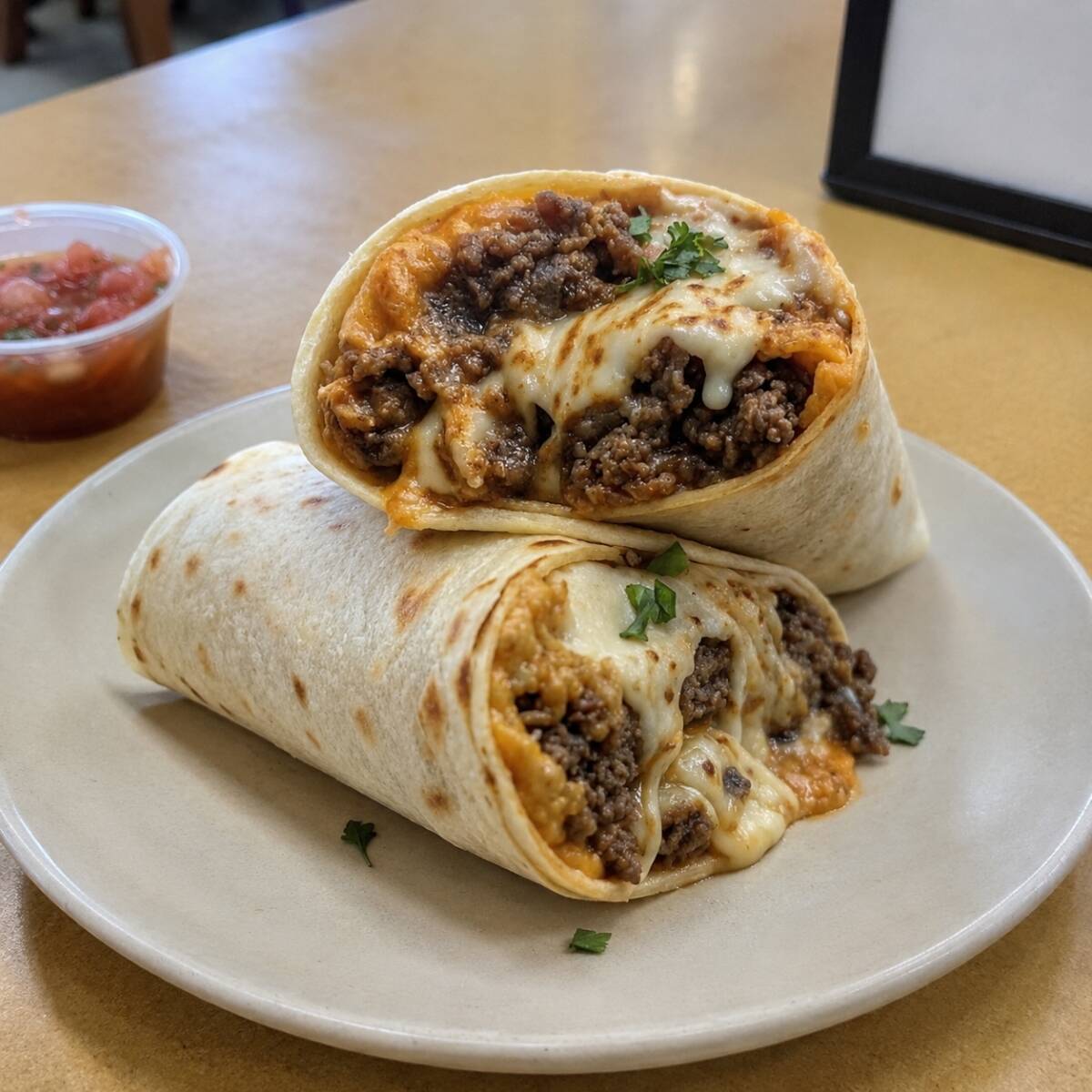 BURRITO SUPREMO JUMBO con Carne a la Plancha