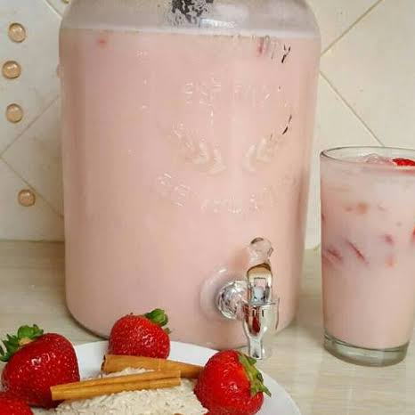 Horchata con Fresa