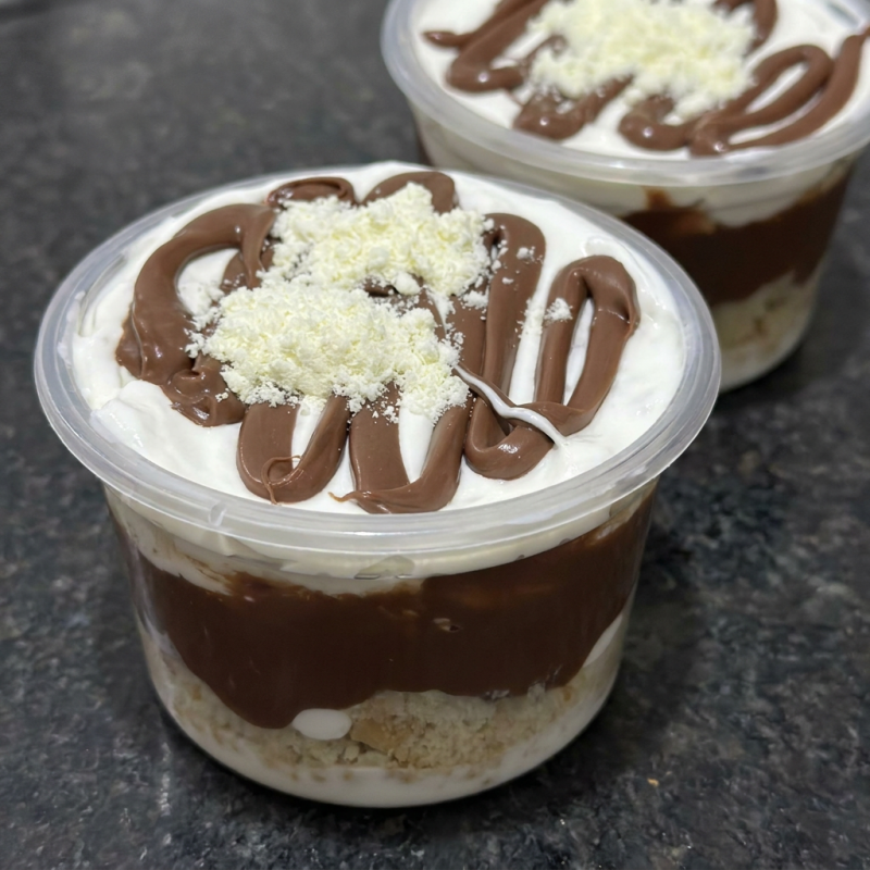 Massa de Ninho, Recheio Mousse Ninho com Nutella