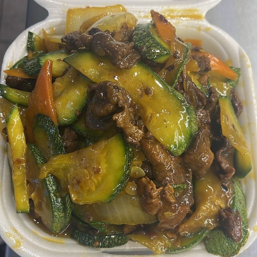 Calabazas con Bistec