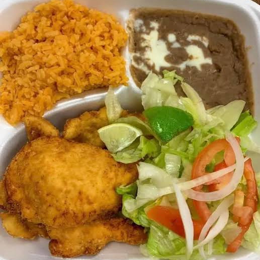 Milanesa empanizada