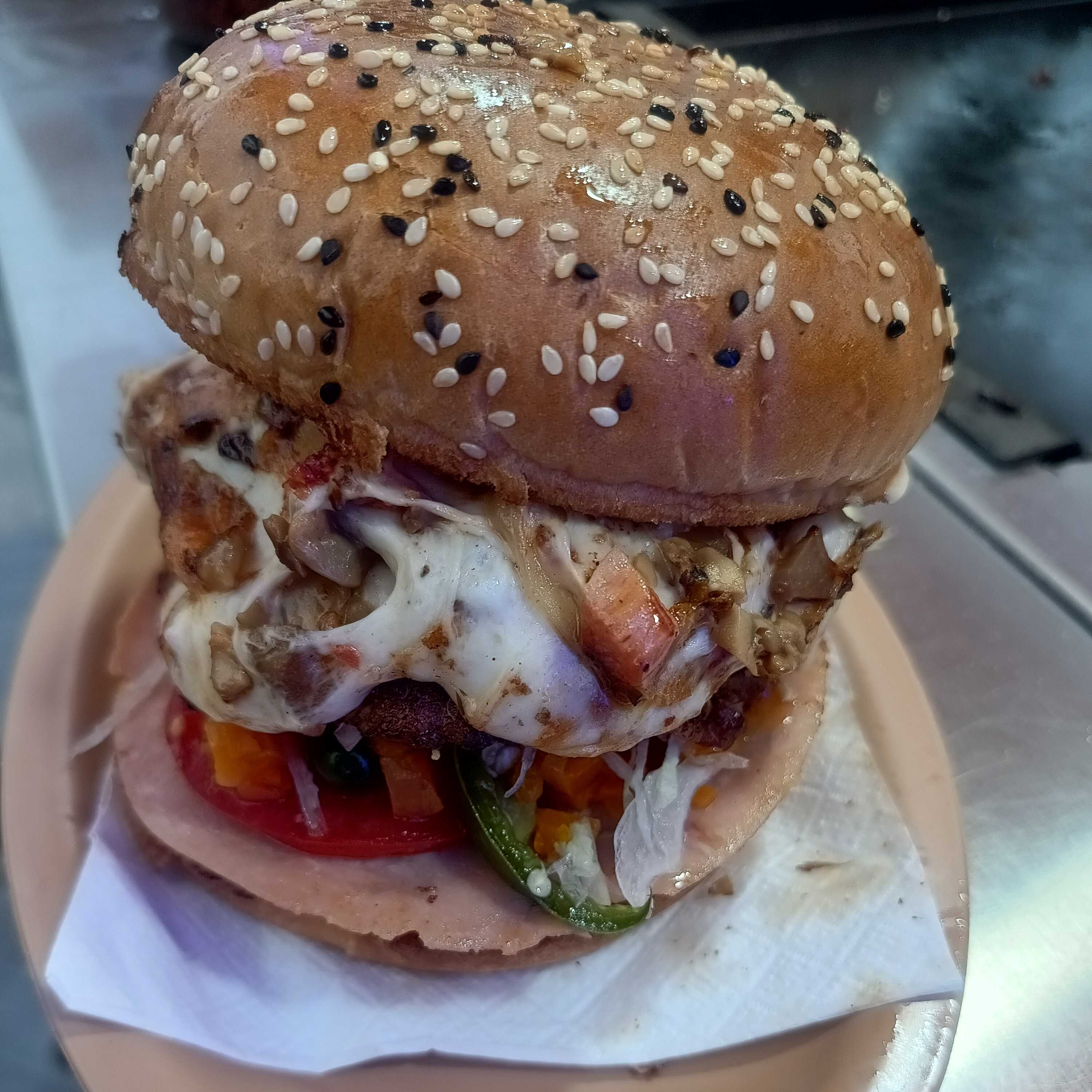 Hamburguesa La Hulk