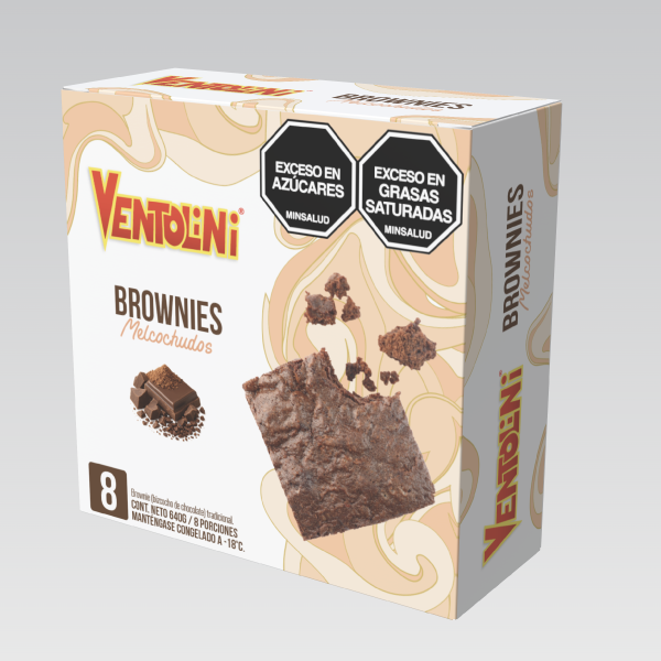 Caja Brownie x 8