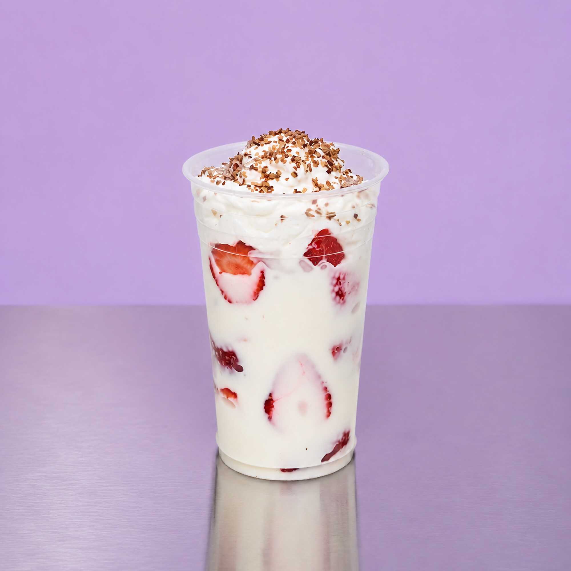 Fresas con Crema Naturales