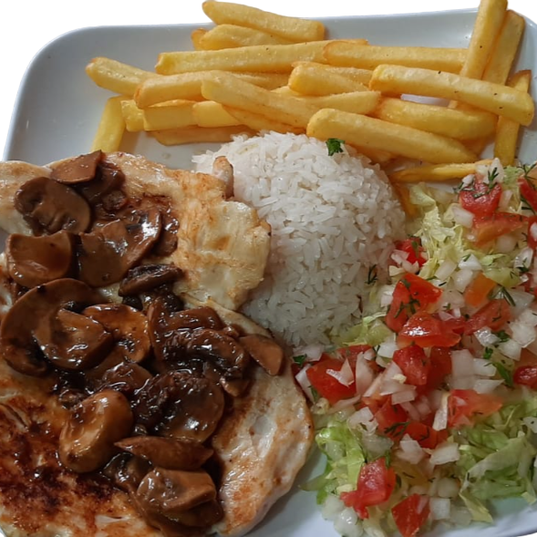 Pechuga con Champiñones