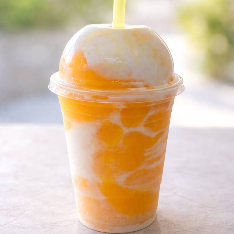Frappe de Mango Natural con Crema