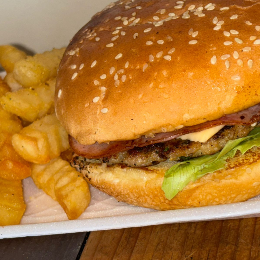 HAMBURGUESA SENCILLA
