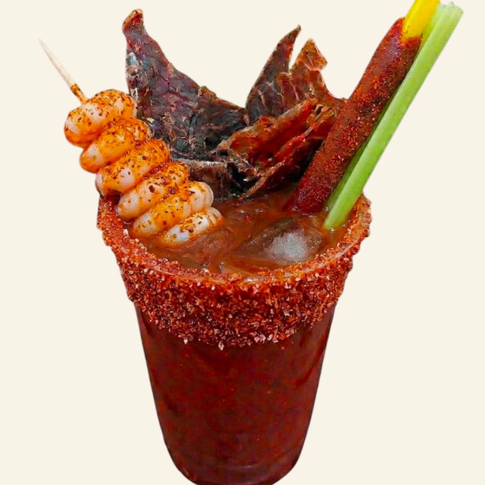 Clamato camarón y carne seca 1L