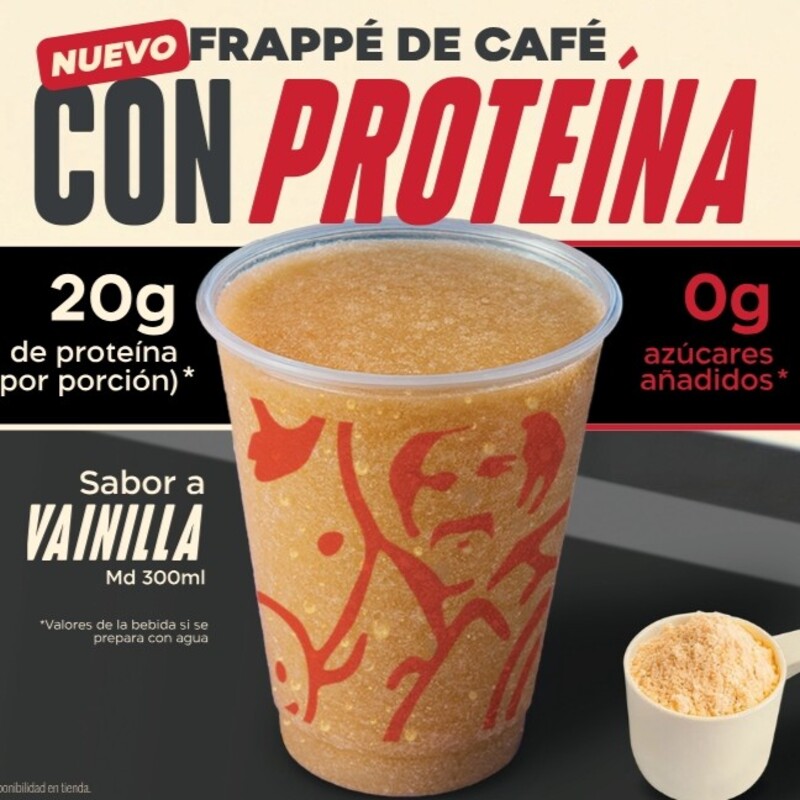 Frappe de Café con Proteína