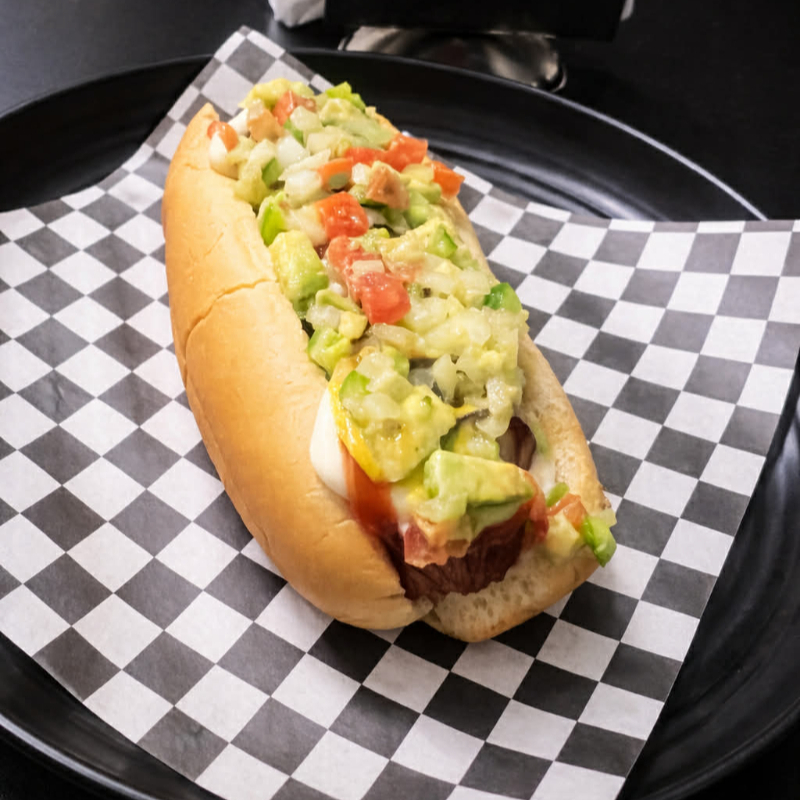 Hot dog a la mexicana