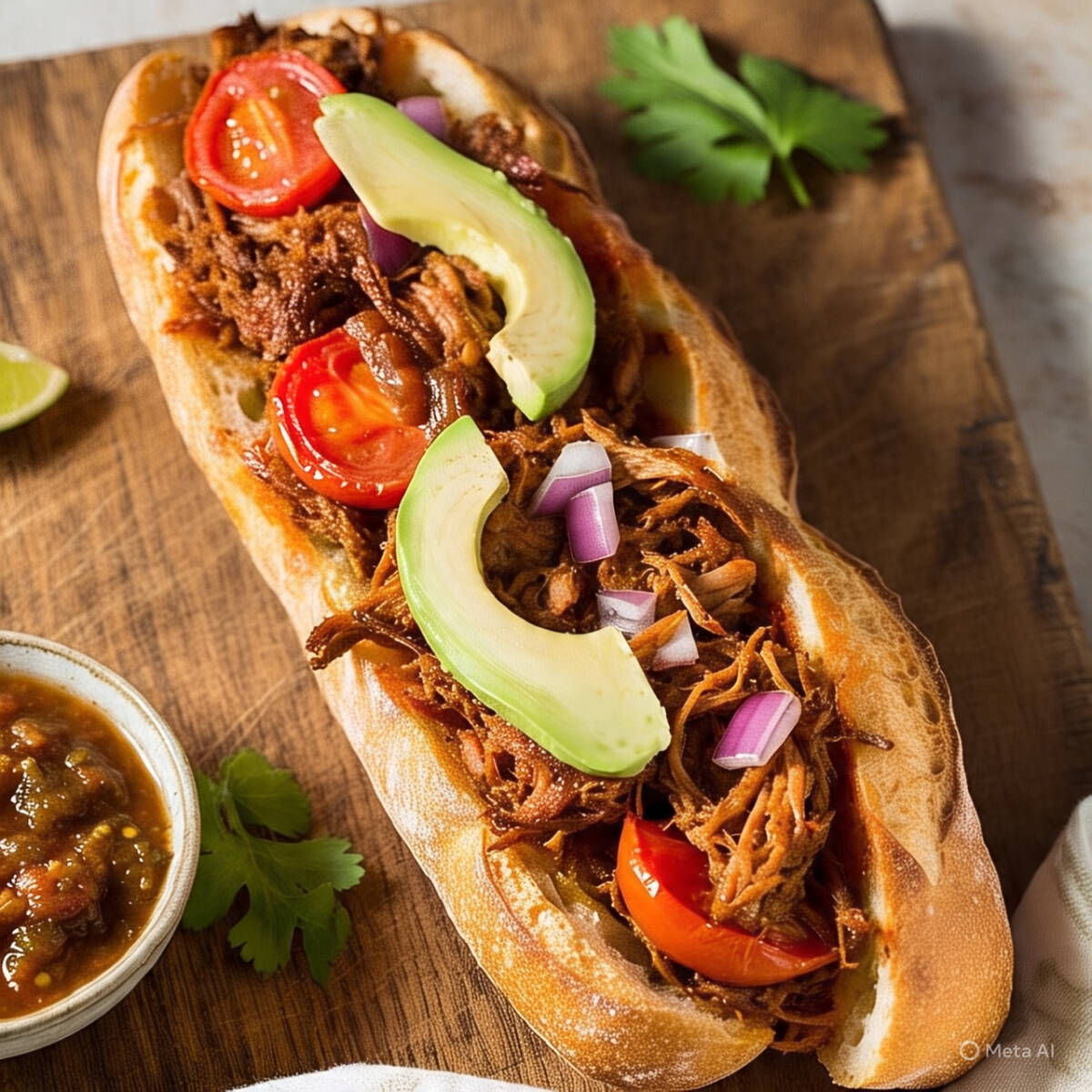 Torta de Cochinita Pibil