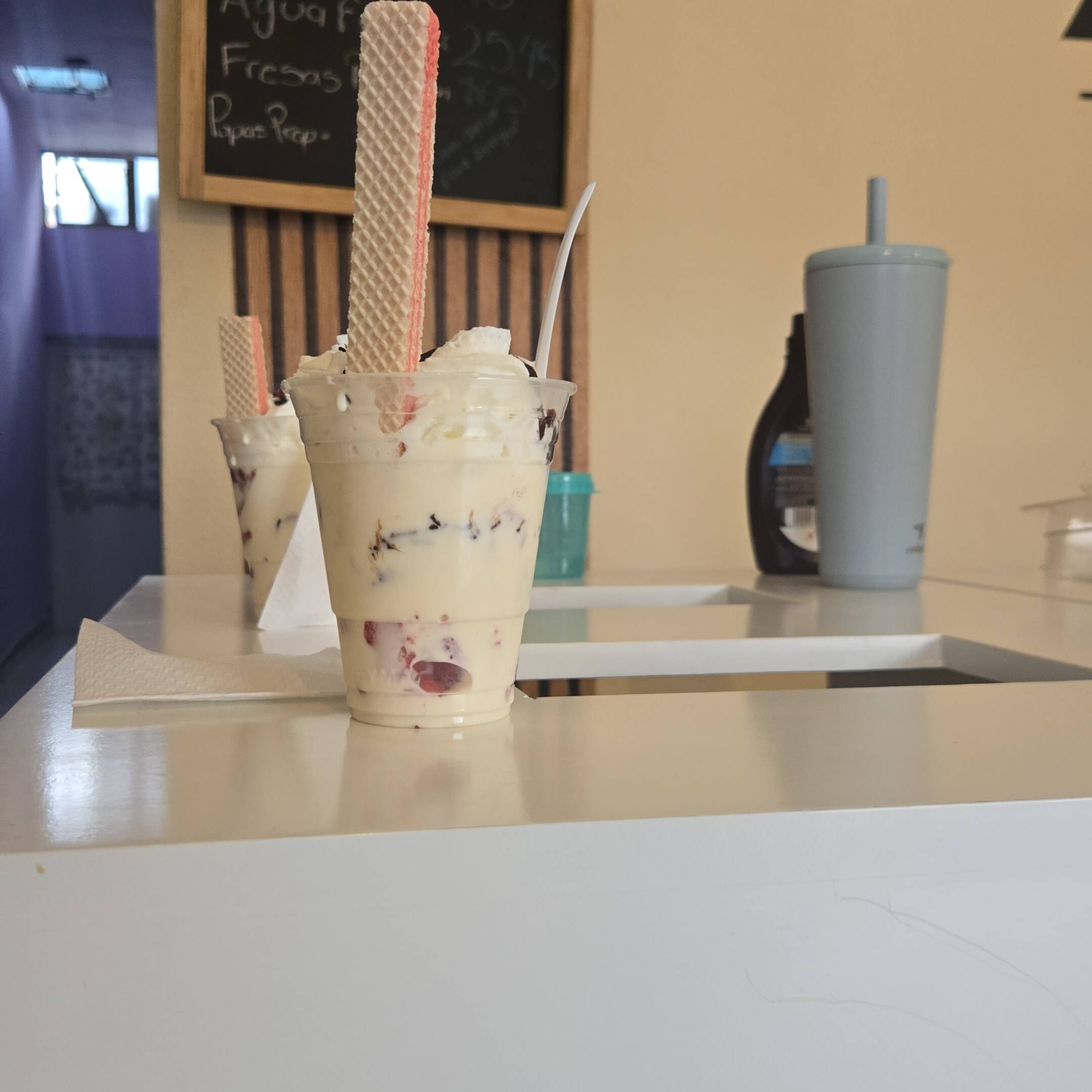 Fresas con Crema Sencillas
