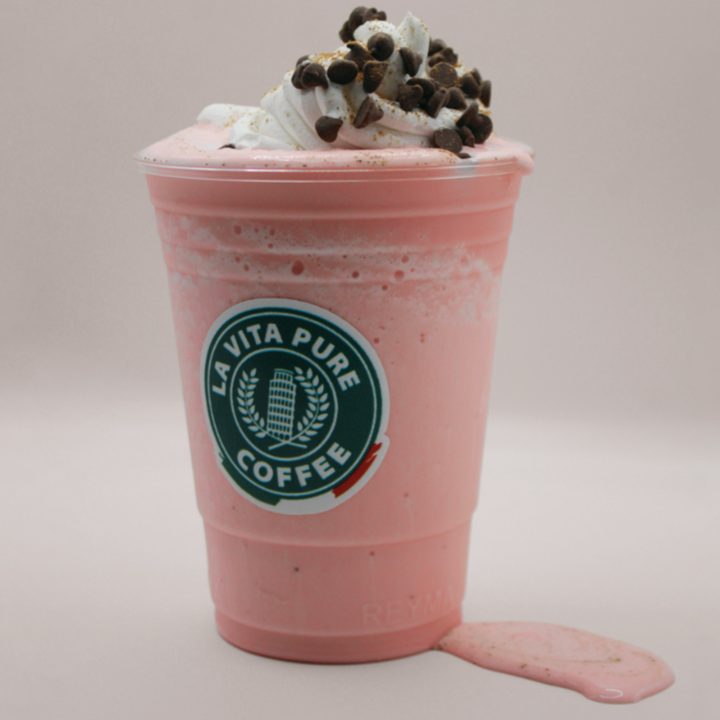 Malteada de Fresa
