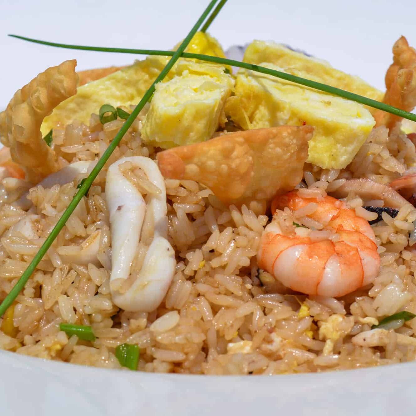 Arroz Chaufa de Mariscos