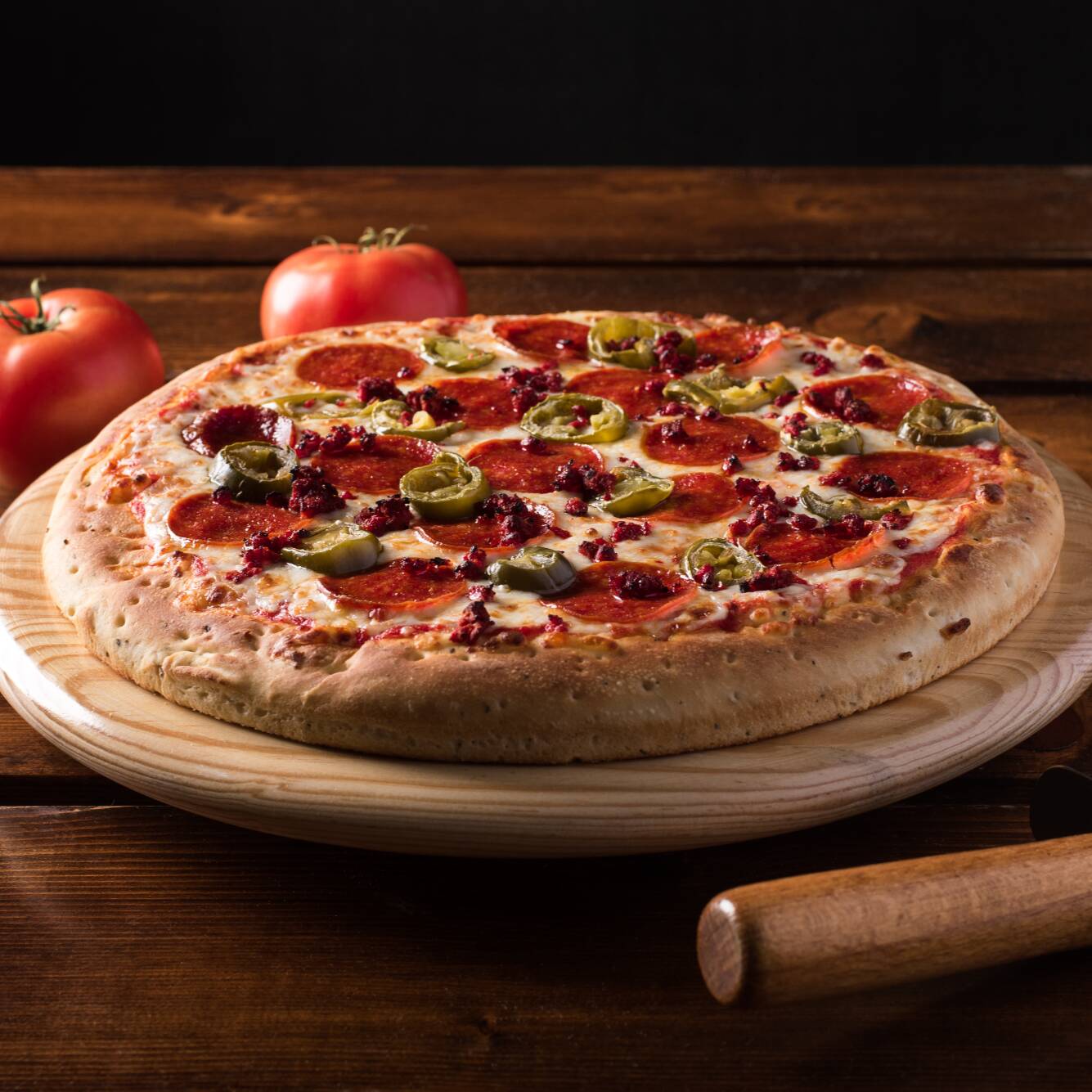 Pizza Mediana del Barrio
