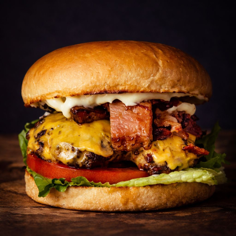 BURGUER RANCHERA Plancha